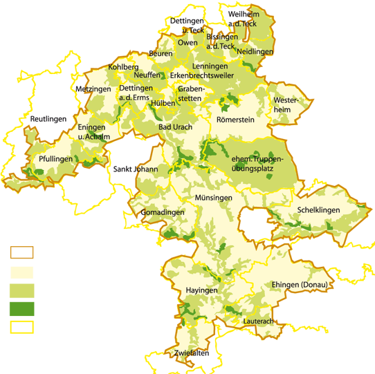 Das Biosphärengebiet Schwäbische Alb wurde wegen seiner besonderen Natur- und Kulturlandschaft von der UNESCO ausgezeichnet.